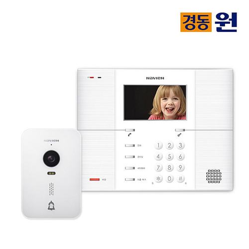 [경동원] 비디오폰 UHA-460(화이트)